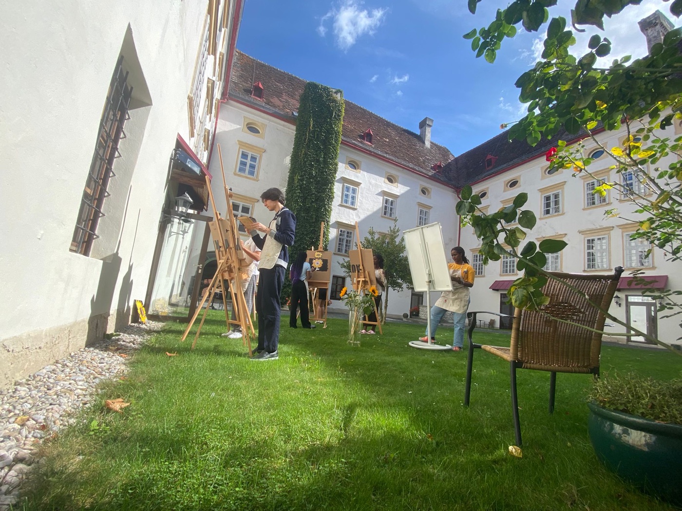 Творческий проект учеников Schloss Krumbach